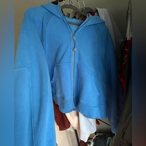 SOLD blue nile lululemon full zip scuba!